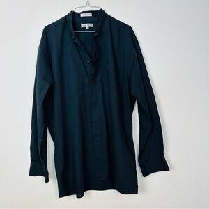 Pierre Cardin Long Sleeves Black Shirt For Men
